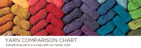 yarnsub|yarn comparison chart by brand.